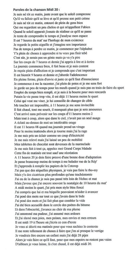 Paroles de Grande 